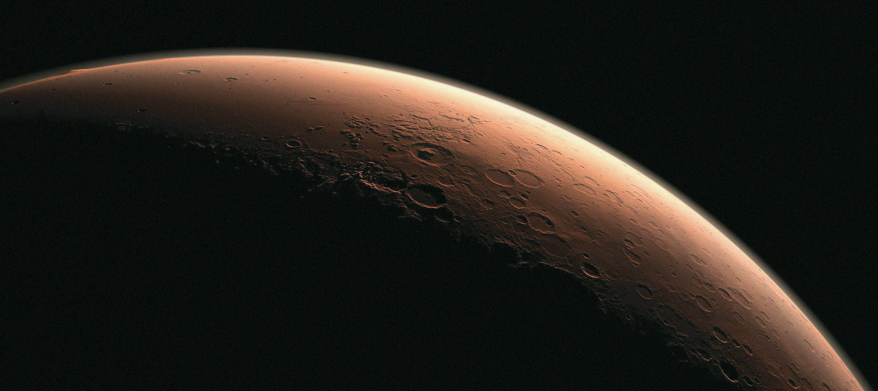 detail from an image of Mars' surface