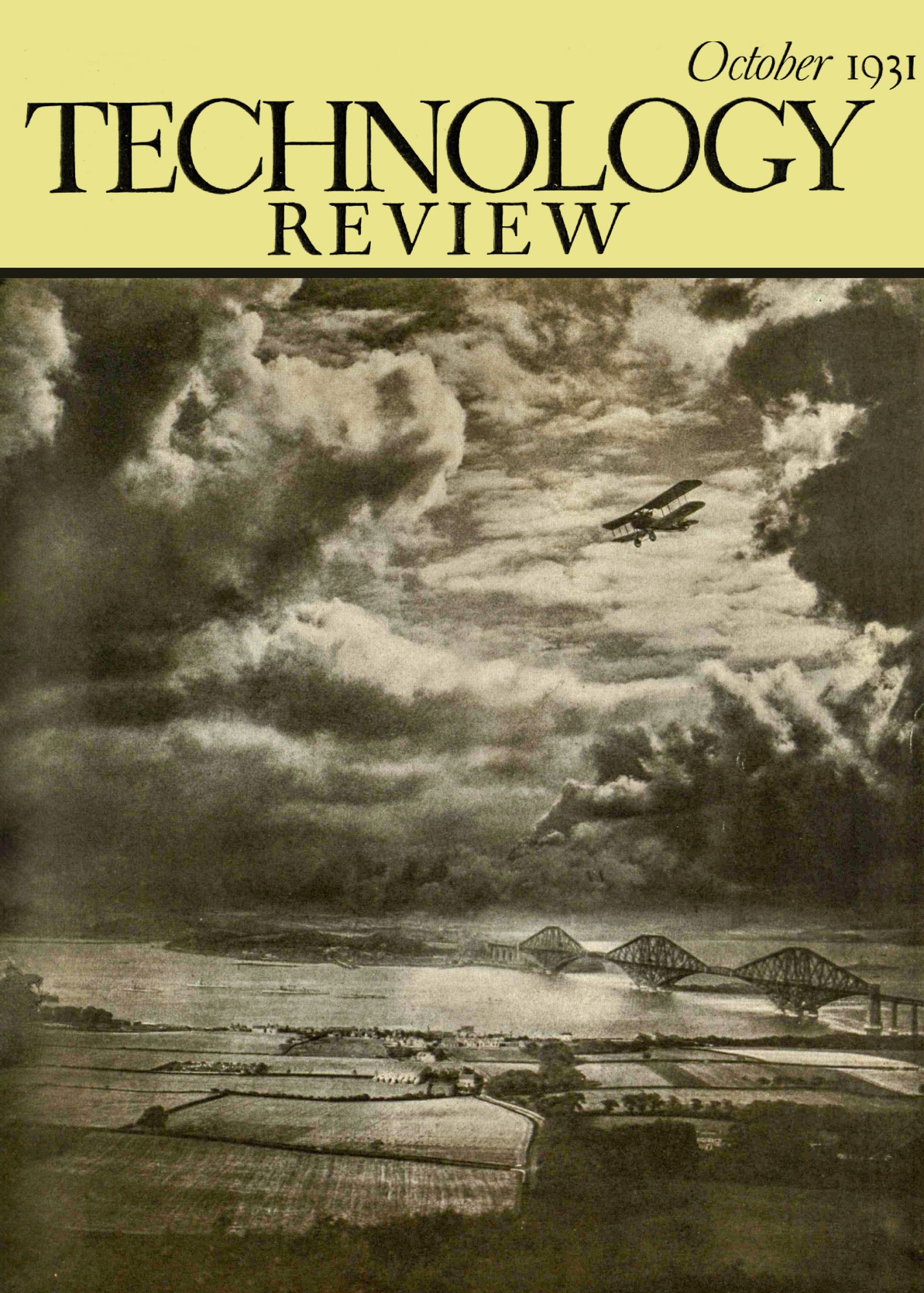 cover of Oct 1931 issue